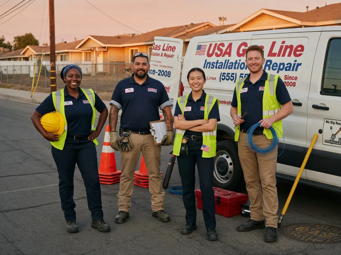 Gas Line Installation company in Lyons, IN